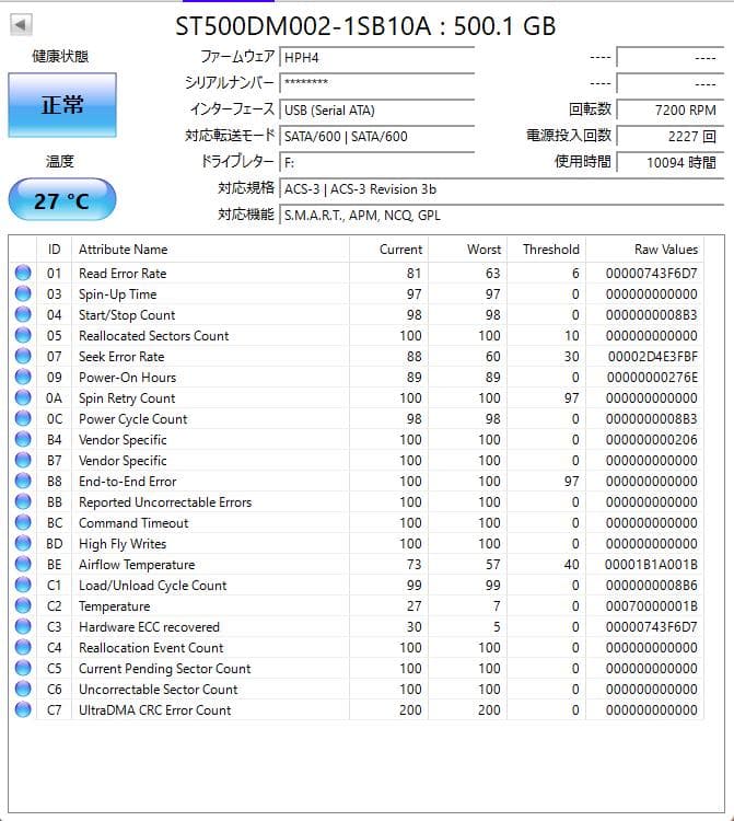 【初期化済】Asustor AS3202T NAS HDD 500GBx2セット