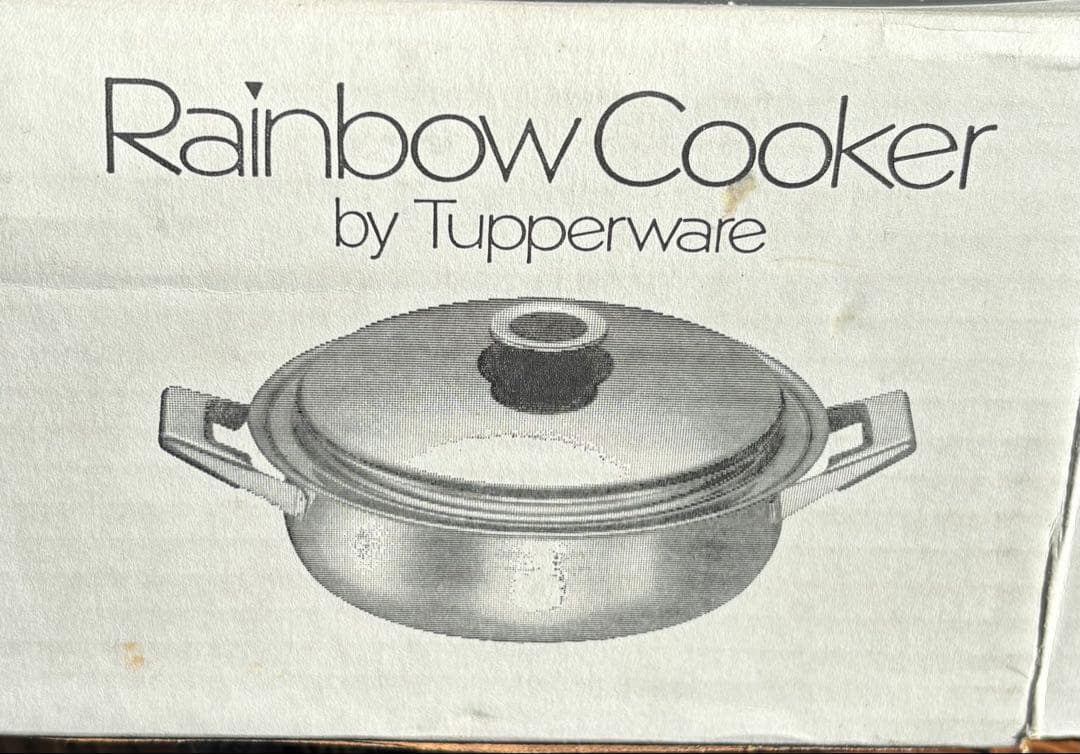 【新品・未使用】Tupperware Rainbow Cooker 26cm深型