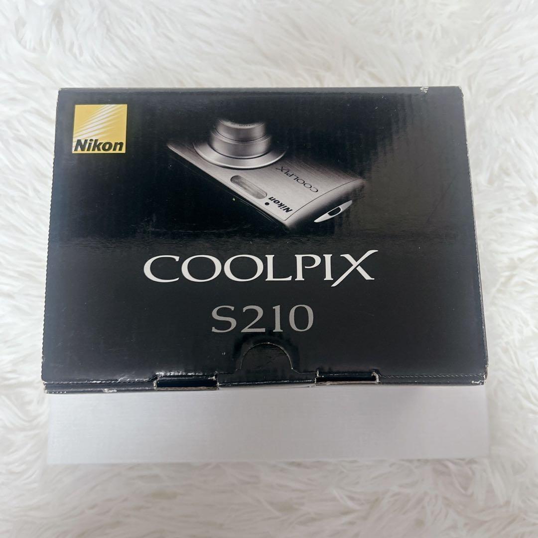 Nikon ニコン COOLPIX S210 デジタルカメラ シルバー 外箱付き