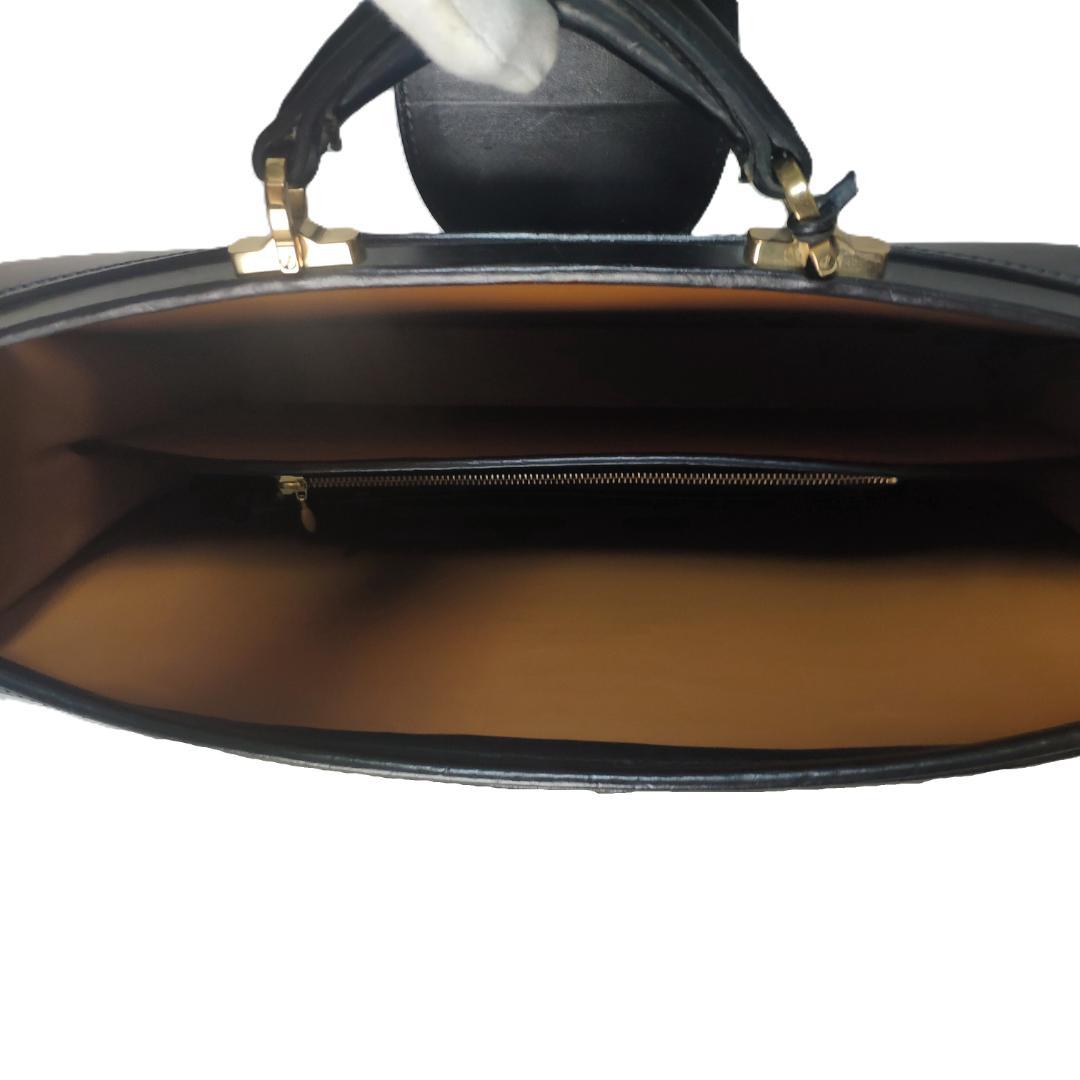 万双 ダレス バック 二つマチ カギ ブライドルレザー ビジネス ブリーフ 本革