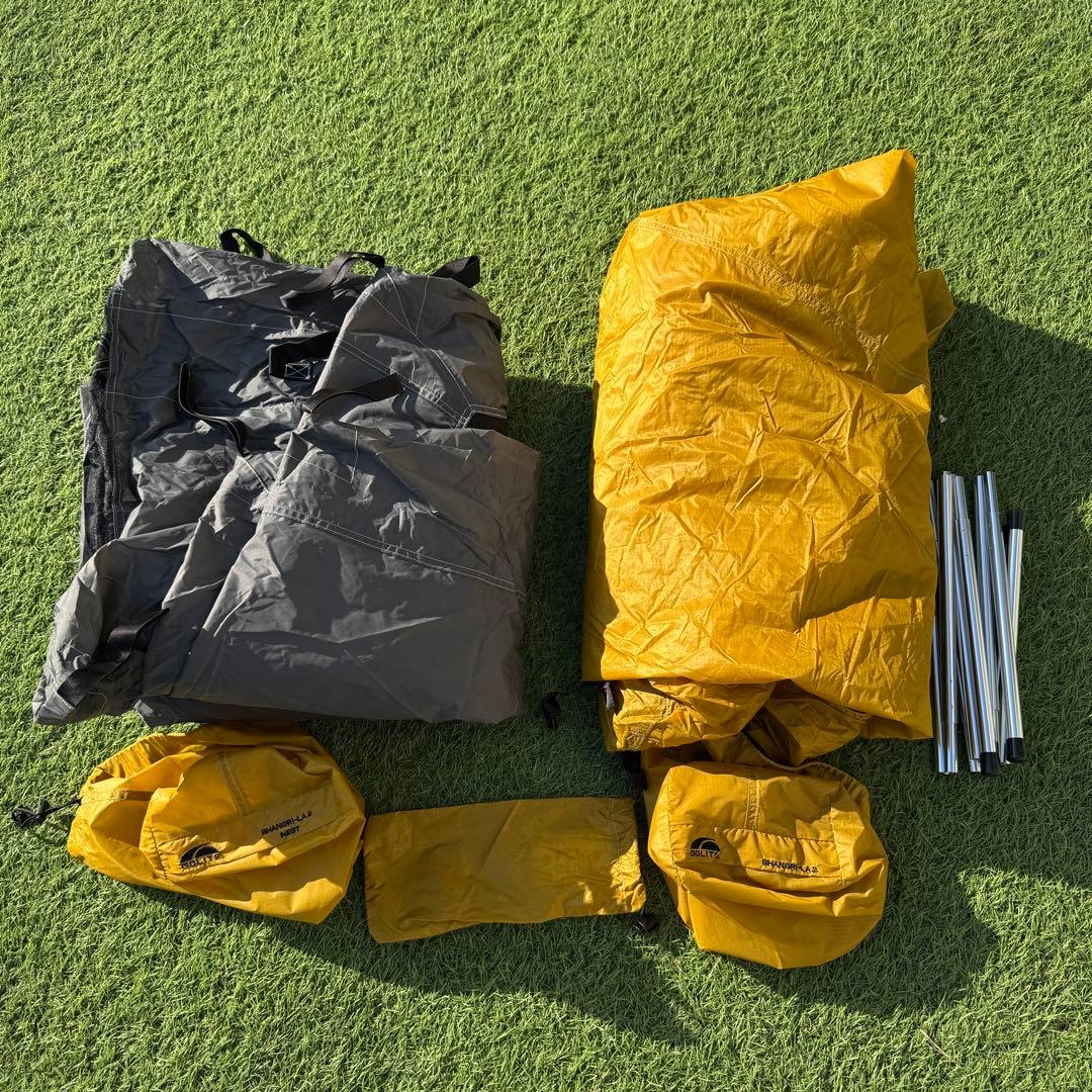 GOLITE シャングリラ2 SHANGRI-LA2 ネスト ポール付き