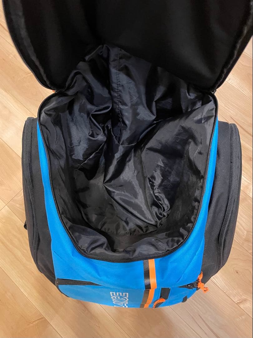 LANGE ブーツバッグ　大型リュック　遠征用　大容量 ブルー