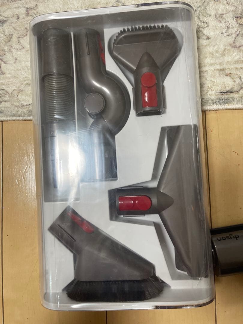 【美品】dyson V10 SV12　純正フロアドック付エコーモード68分