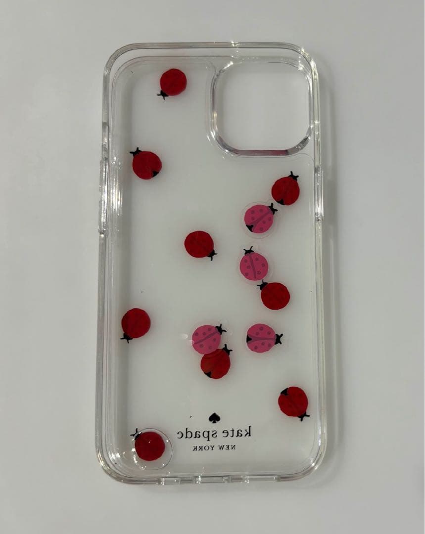 値引き歓迎☘️ケイトスペード iPhone14Pro対応ケース クリア KA555