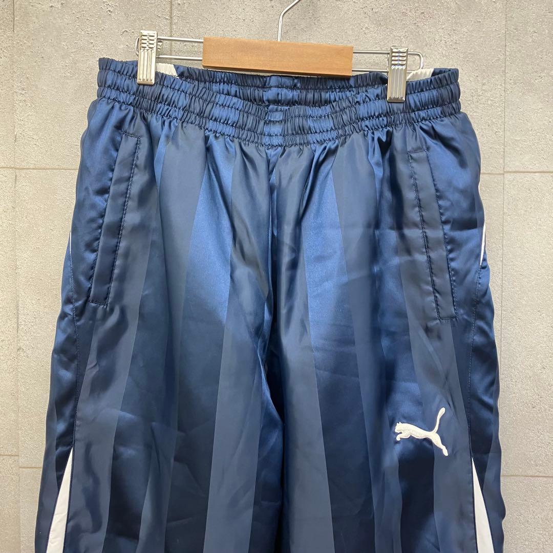PUMA ウィンドブレーカー 上下セットアップ 中綿 ジャケット パンツ M 紺