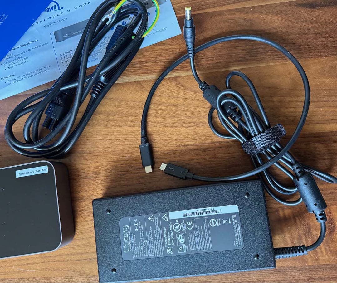 OWC Thunderbolt 3 Dock ドッキングステーション