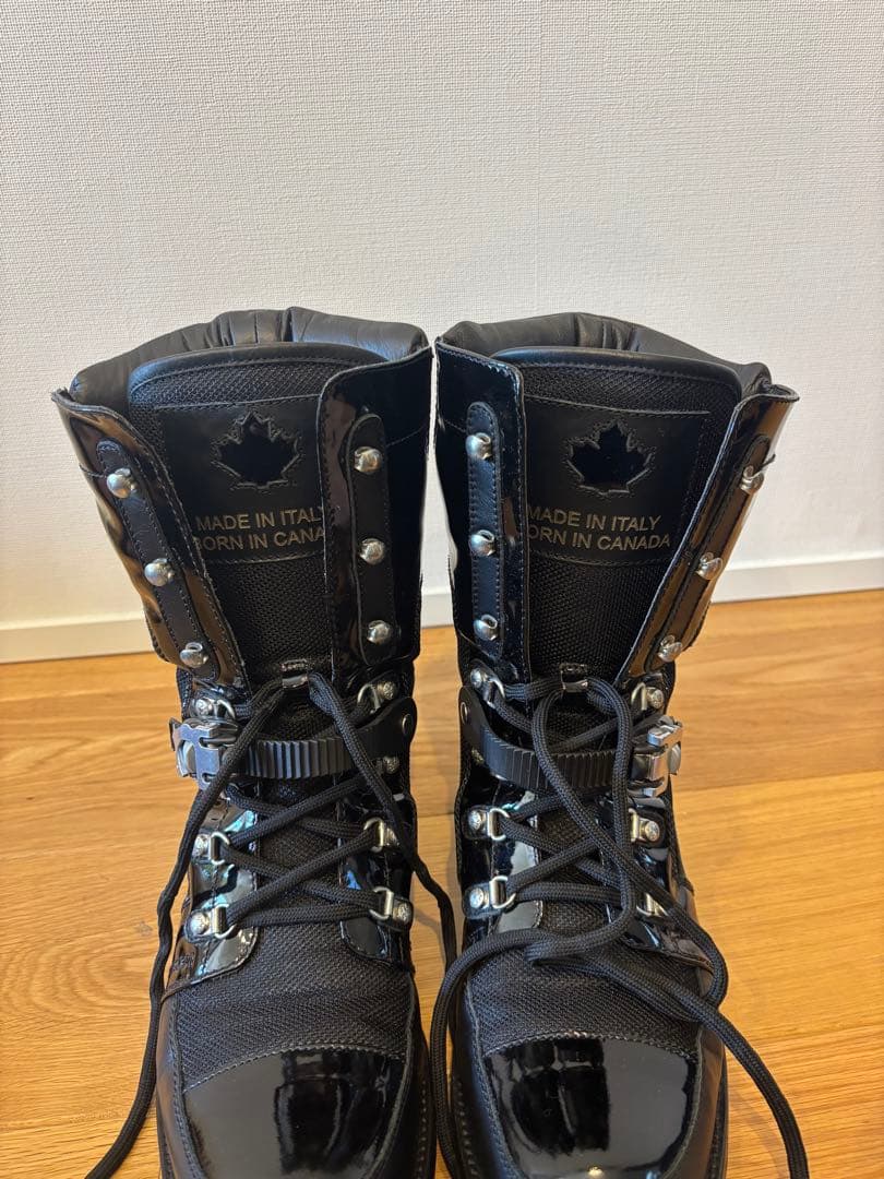 か*ん様 DSQUARED2 レザーブーツ 箱あり