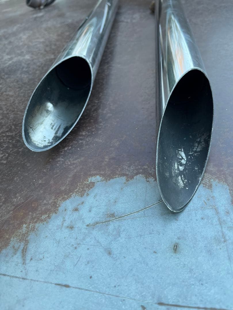 スラッシュカットマフラー ドラッグスター400 4TR マフラー