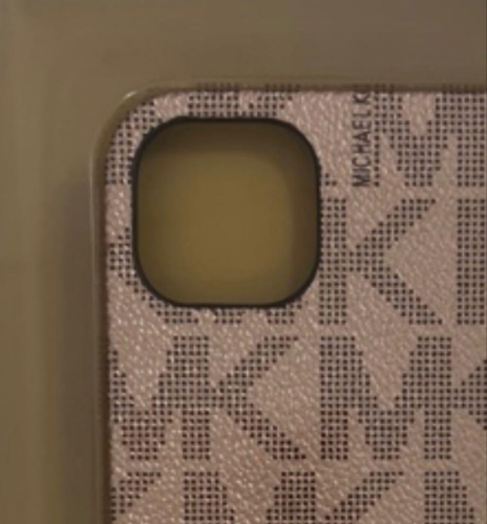 未使用 美品 ブランド品マイケルコース iPhone13 対応 ローズ ロゴ