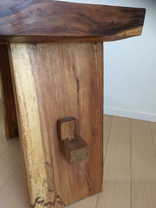 美品　無垢チーク　椅子　ディスプレイ台