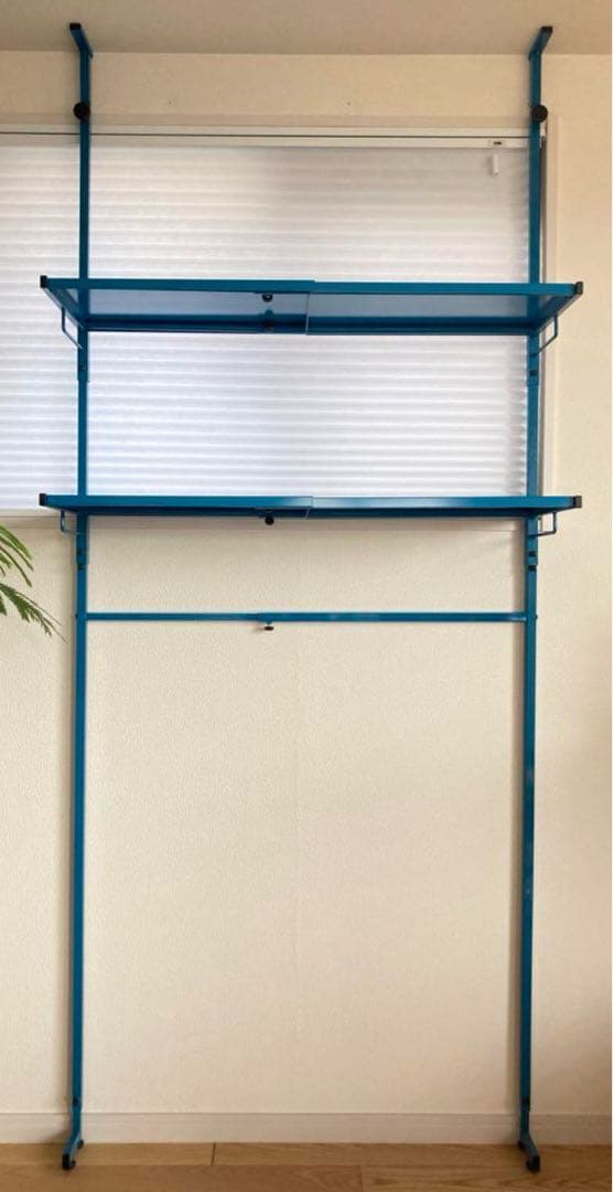 Ventol/ヴェントル ランドリーラック 棚2段ブルー