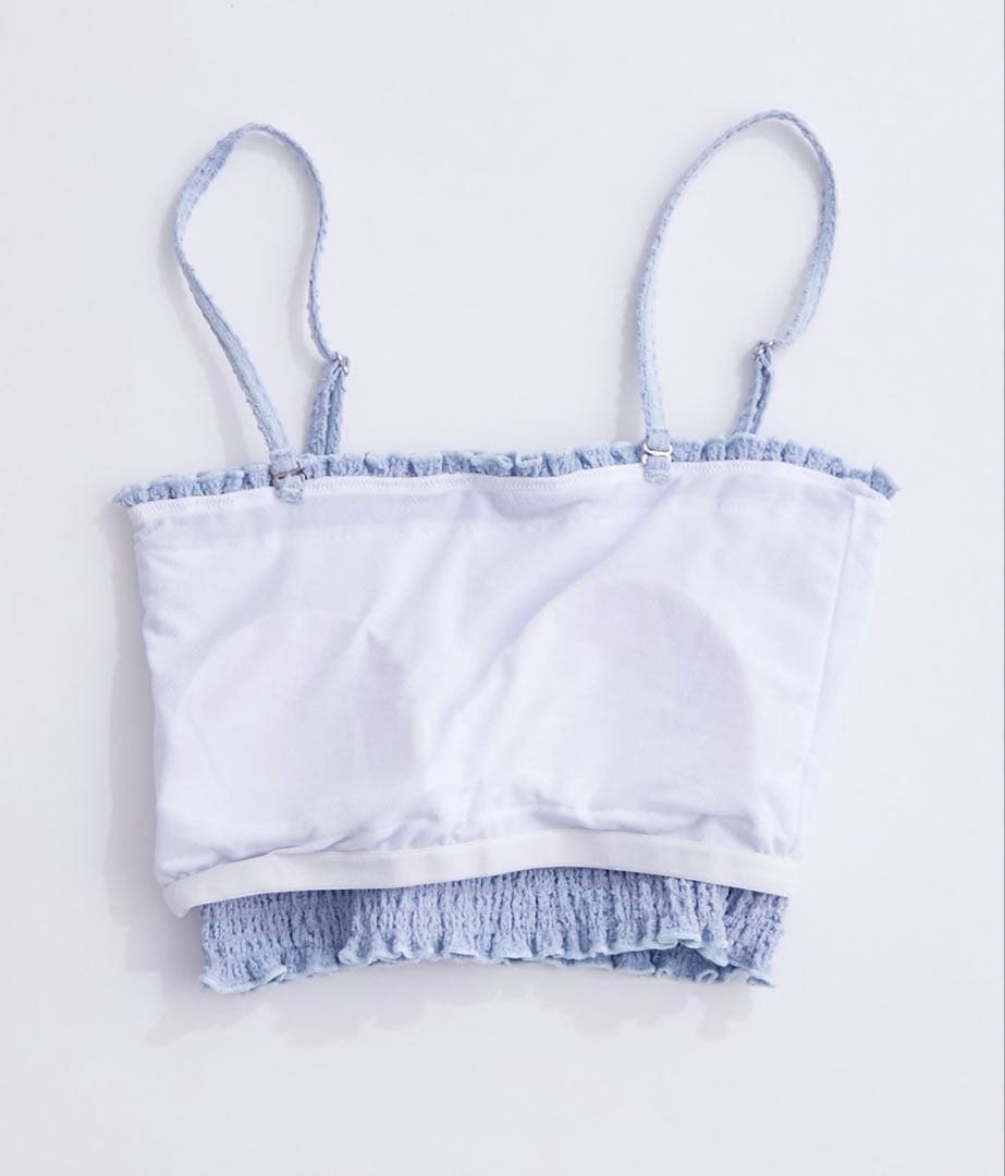 シアーパーカー4SETスイムウェア M ブルー 水着 mystic