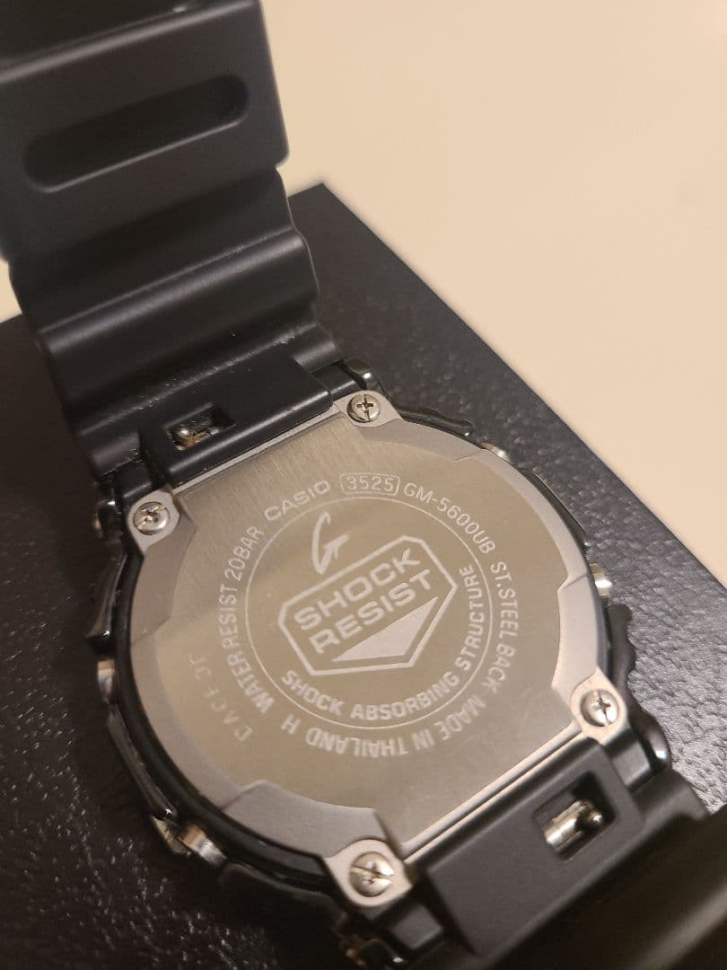 【JO】G-SHOCK ブラック GM―5600UB