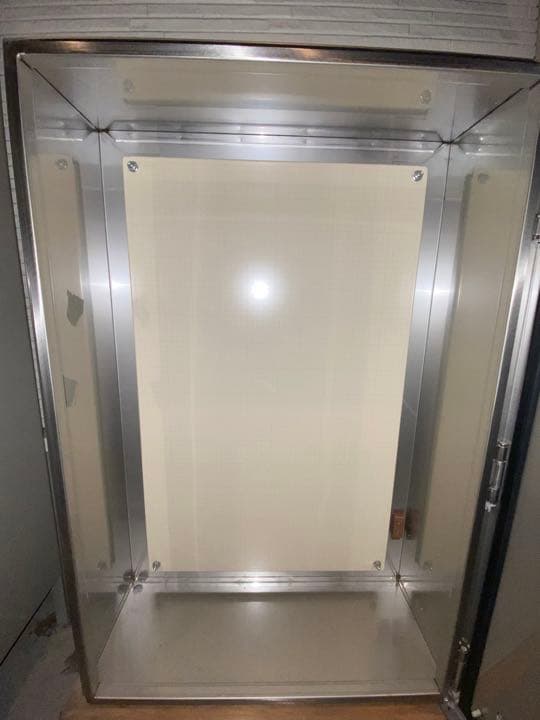 日東工業 ステンレス　型窓付キャビネット 片扉 NITO N425154