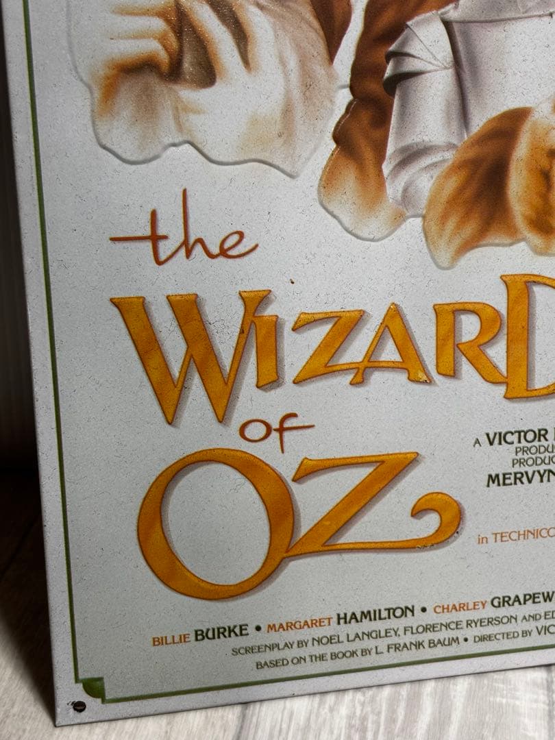 オズの魔法使　ブリキ看板