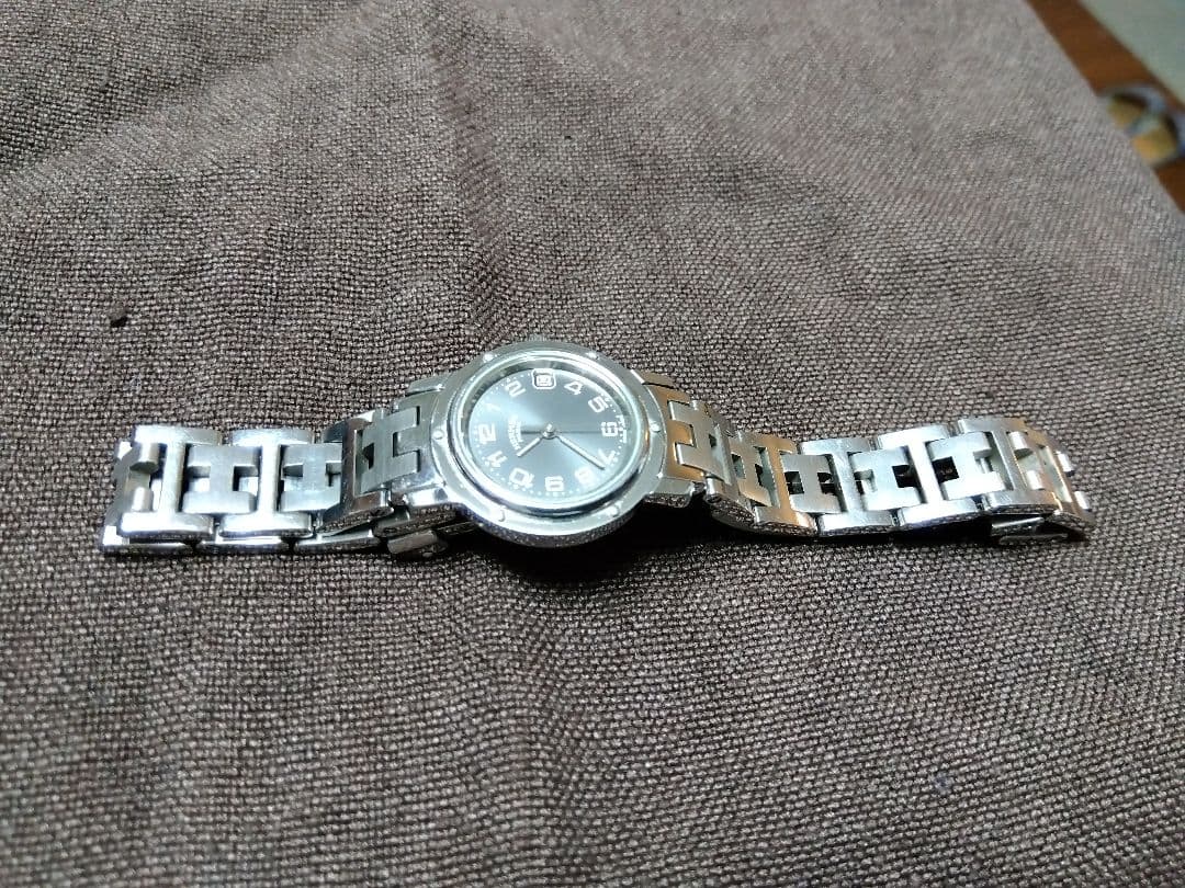 エルメス　クリッパーCL4.210　グレー