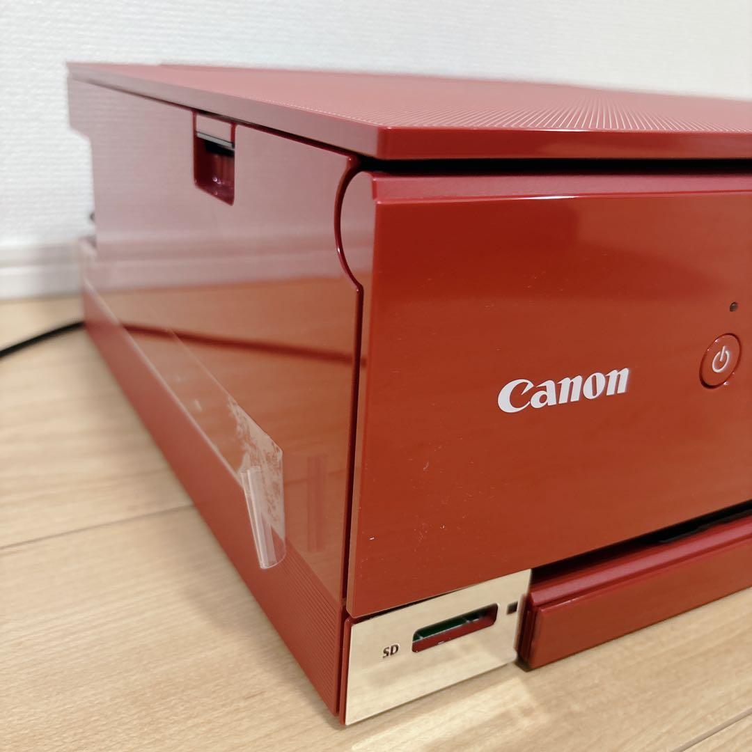 美品⭐️ Canon キヤノン TS8330 インクジェットプリンター レッド