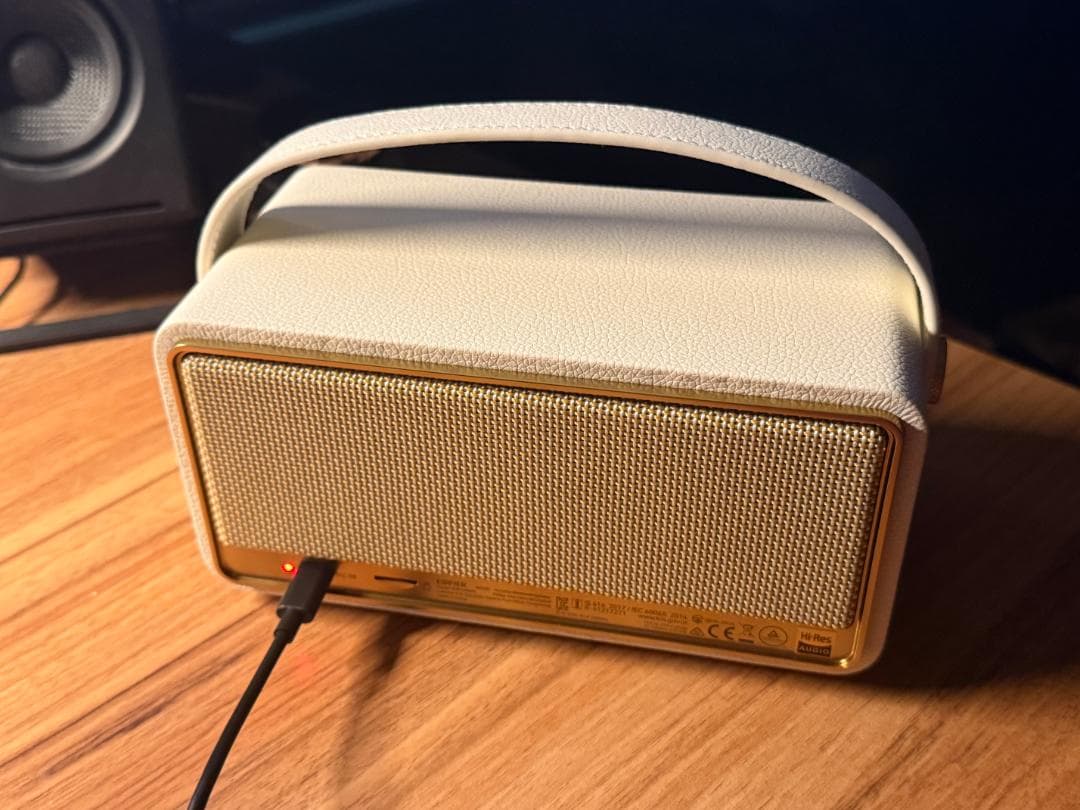 EDIFIER MP330 Bluetoothスピーカー ワイヤレス アイボリー