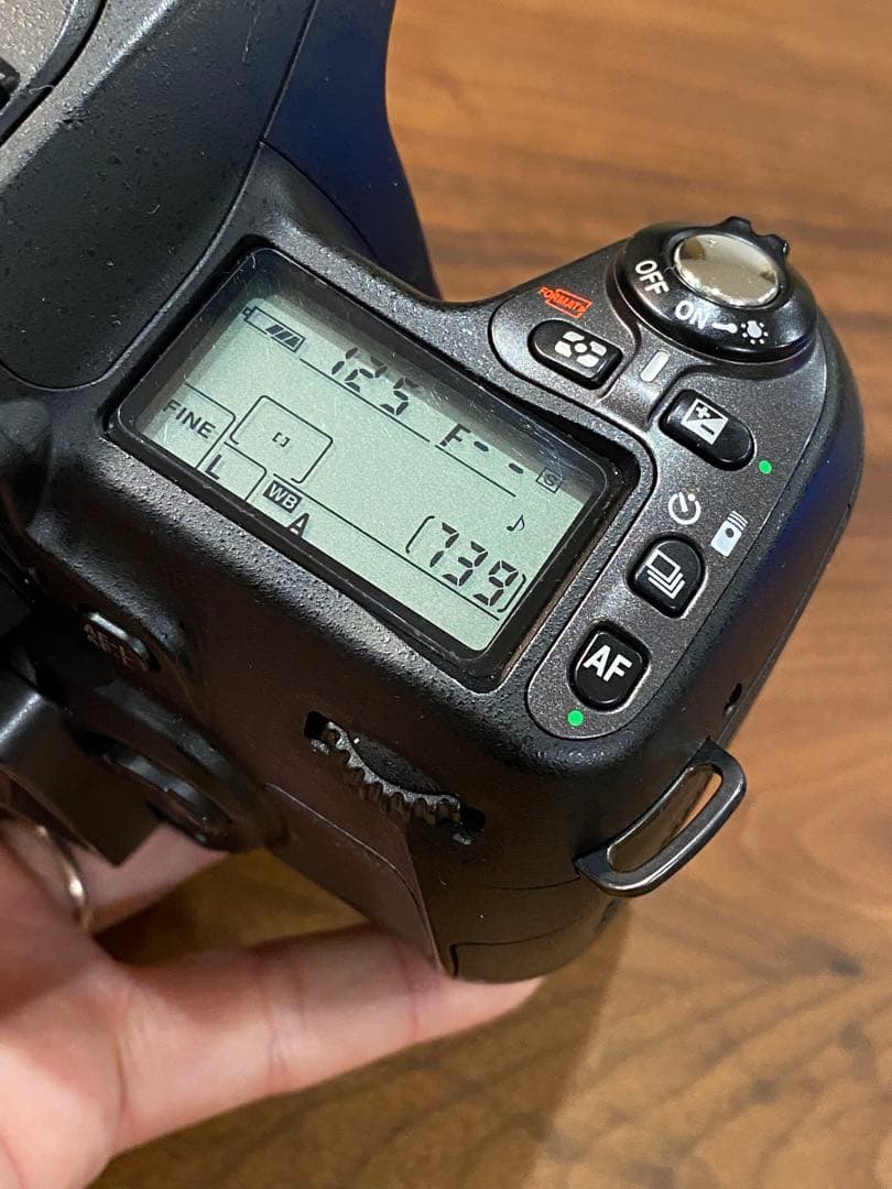 Nikon D80 CCDデジタル一眼レフ 2000枚台　動作品
