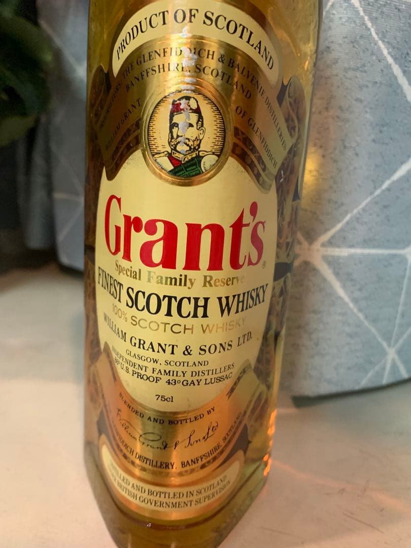 【最終値下げ】ウィスキー　ウィリアムグランツ　スコッチ　洋酒　古酒