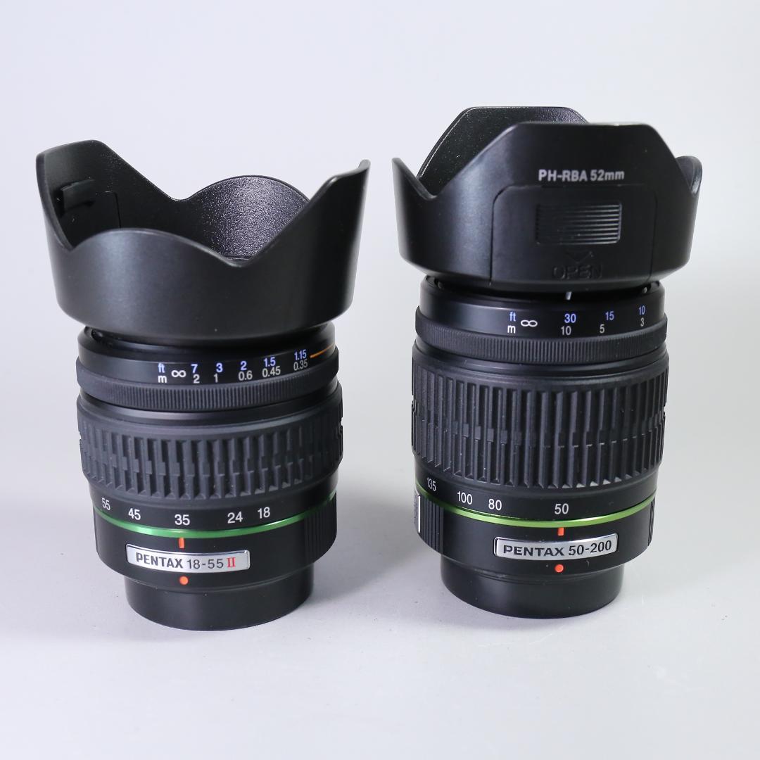 ☆美品☆ PENTAX K30 18-55mm & 50-200mm　＃348
