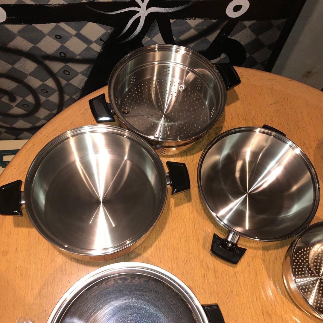 ロイヤルクイーン　Liquid Core 大フライパン IH対応　セット