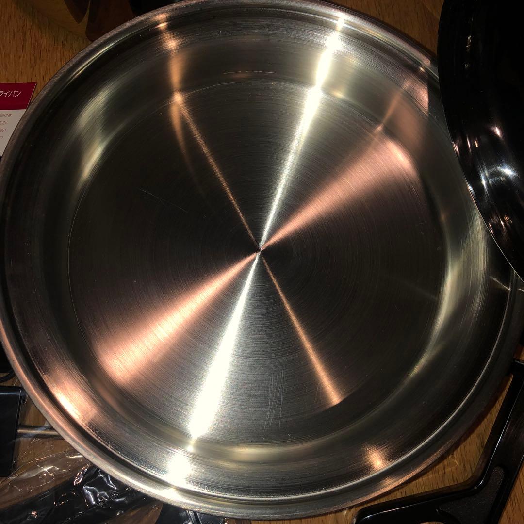 ロイヤルクイーン　Liquid Core 大フライパン IH対応　セット