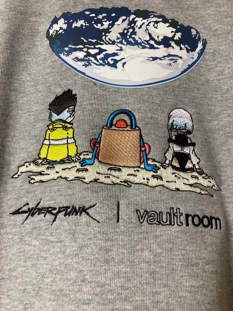 vaultroom × CYBERPUNK CREWNECK L