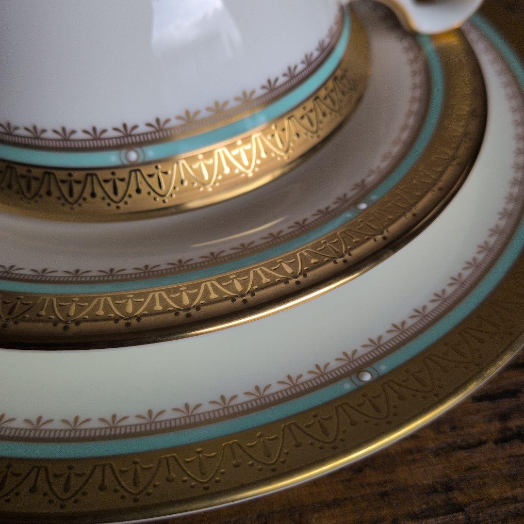 ノリタケ トリオ フロレンシア バラ 金彩