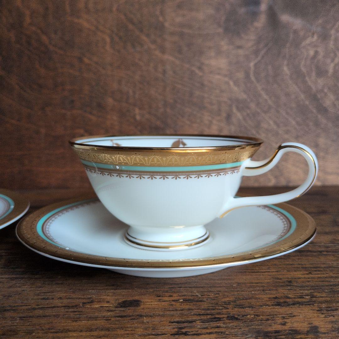 ノリタケ トリオ フロレンシア バラ 金彩