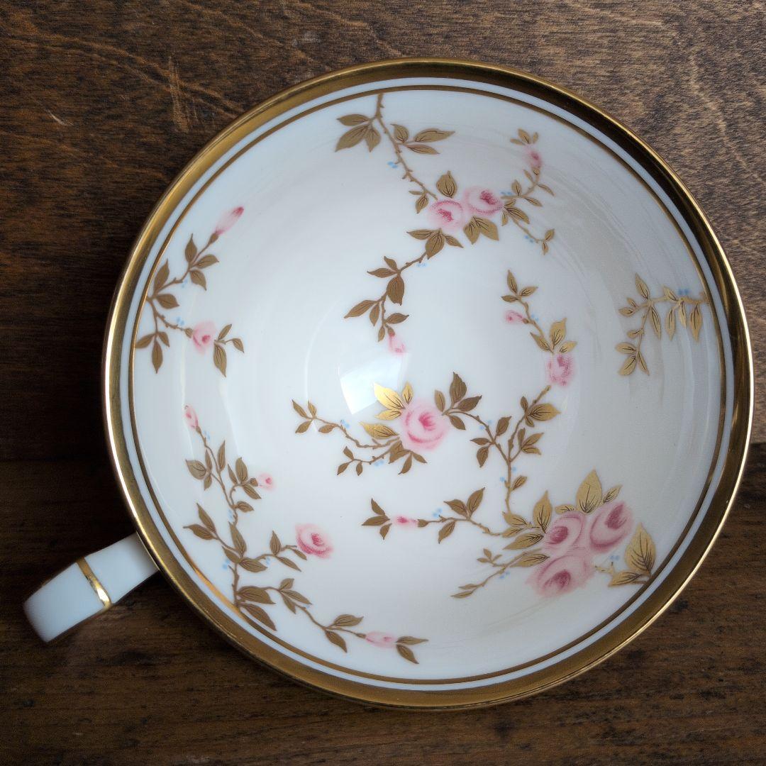 ノリタケ トリオ フロレンシア バラ 金彩