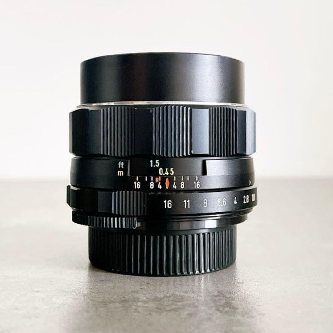 【分解清掃済み】 Super Takumar 55mm f1.8 後期型 M42