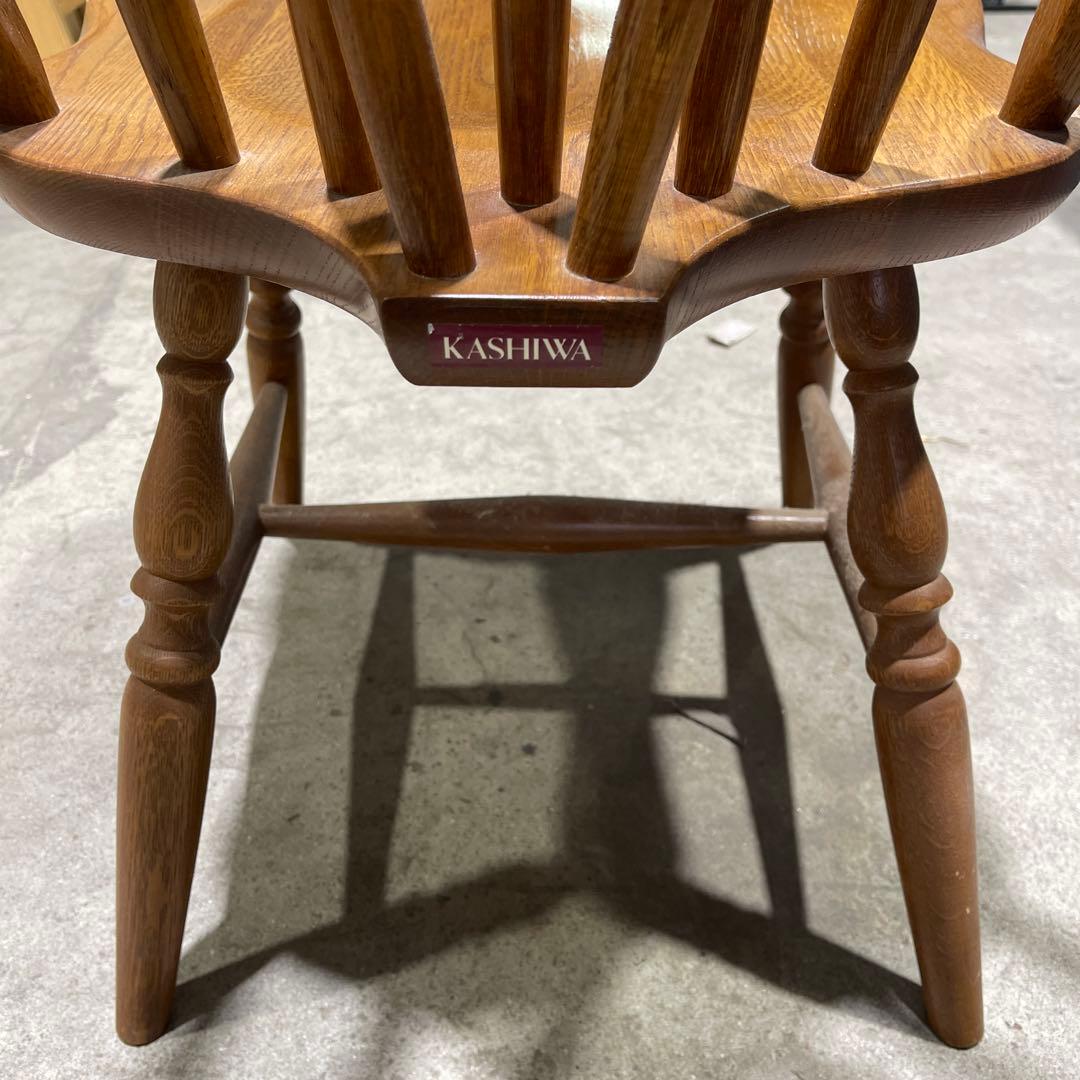 飛騨 柏木工 ウィンザーチェア 椅子 アンティーク ビンテージ キツツキ