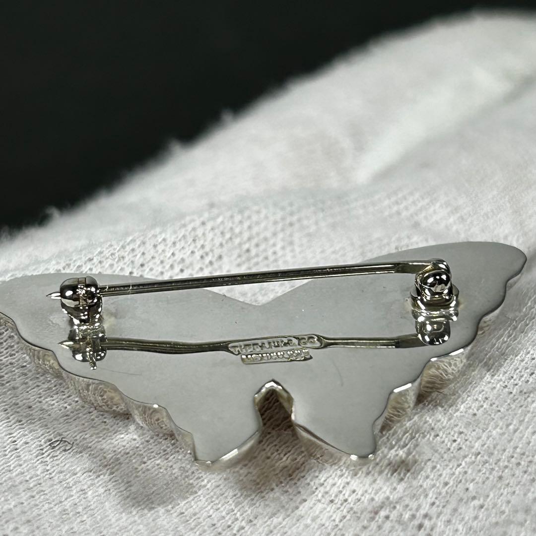 ティファニー ブローチ バタフライ 蝶々 メキシコ シルバー925 ピンバッチ