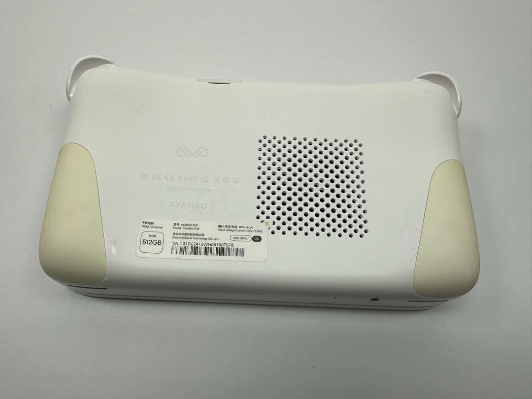 美品 Ayaneo flip ds 7840u 16GB/512GB