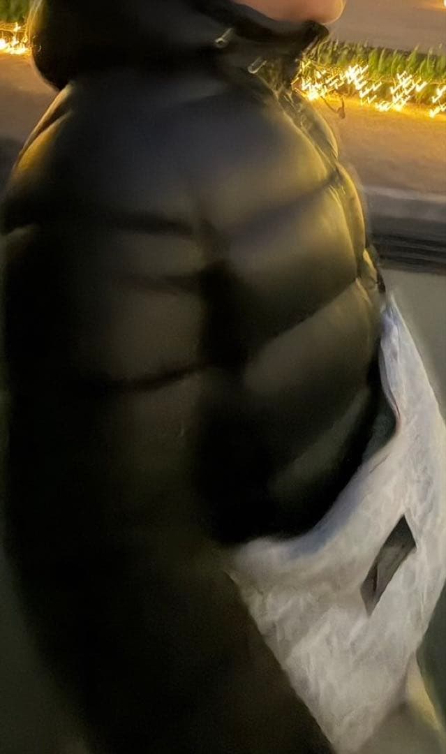 NIKE ACG ワンポイントロゴ ダウンジャケット 黒色