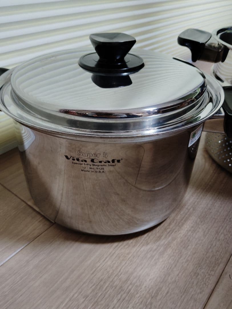 Vita Craft ステンレス鍋と蒸し器セット