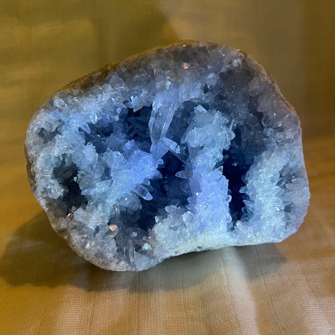 特大ブルーセレスタイト 1014g 天然石 パワーストーン
