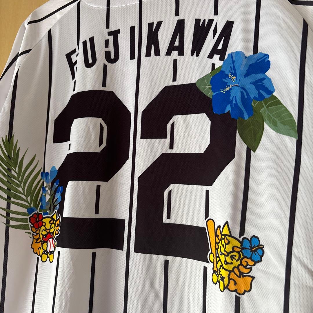 【沖縄限定】宜野座キャンプTigers FUJIKAWA 22番 ユニフォーム
