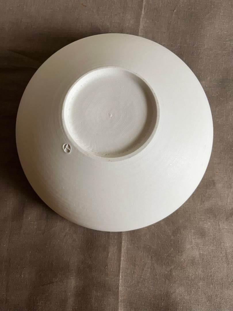 黒田泰蔵作　マットな中深皿　最終お値下げ