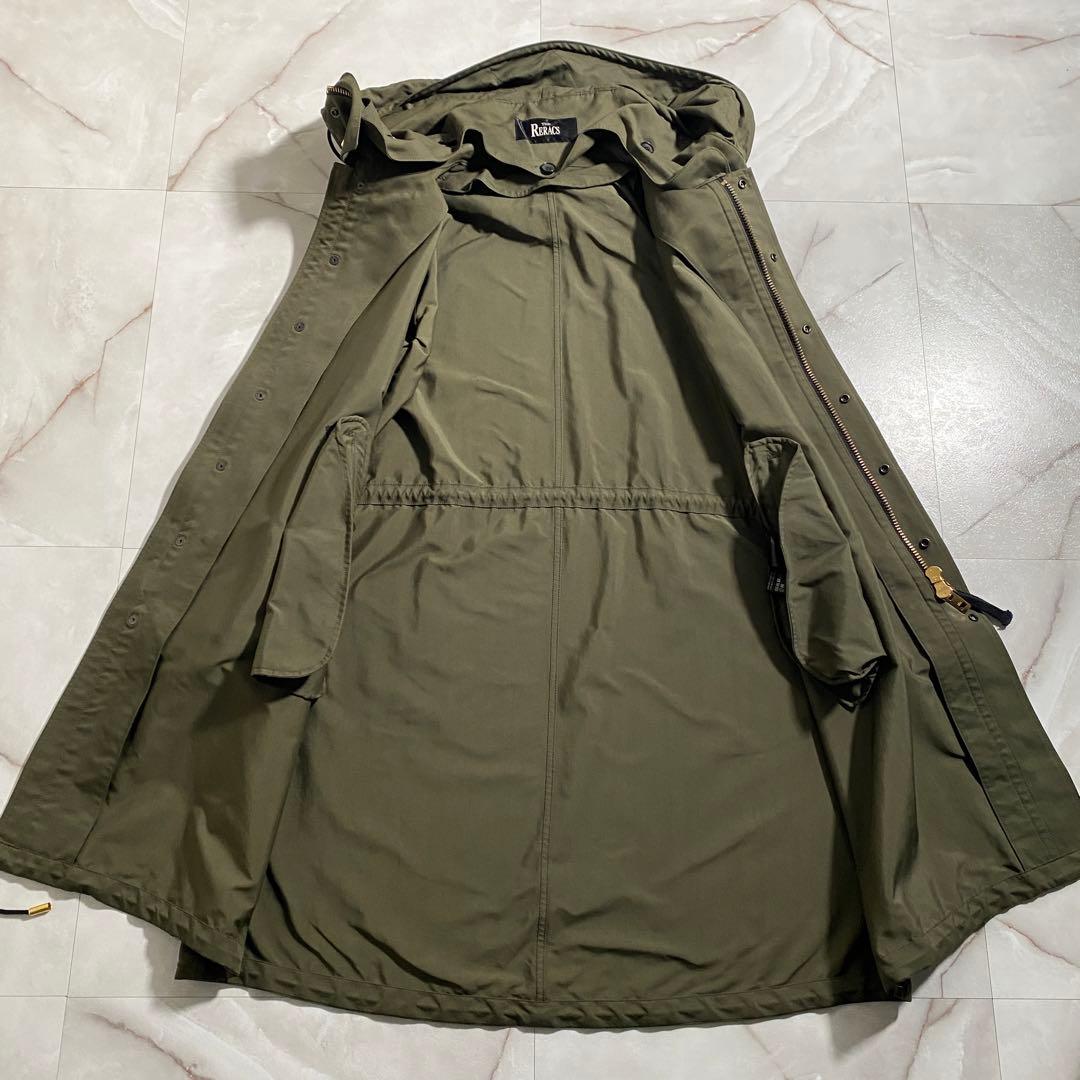 B15094 ザリラクス　UA別注　18aw ザモッズコート　カーキ　38