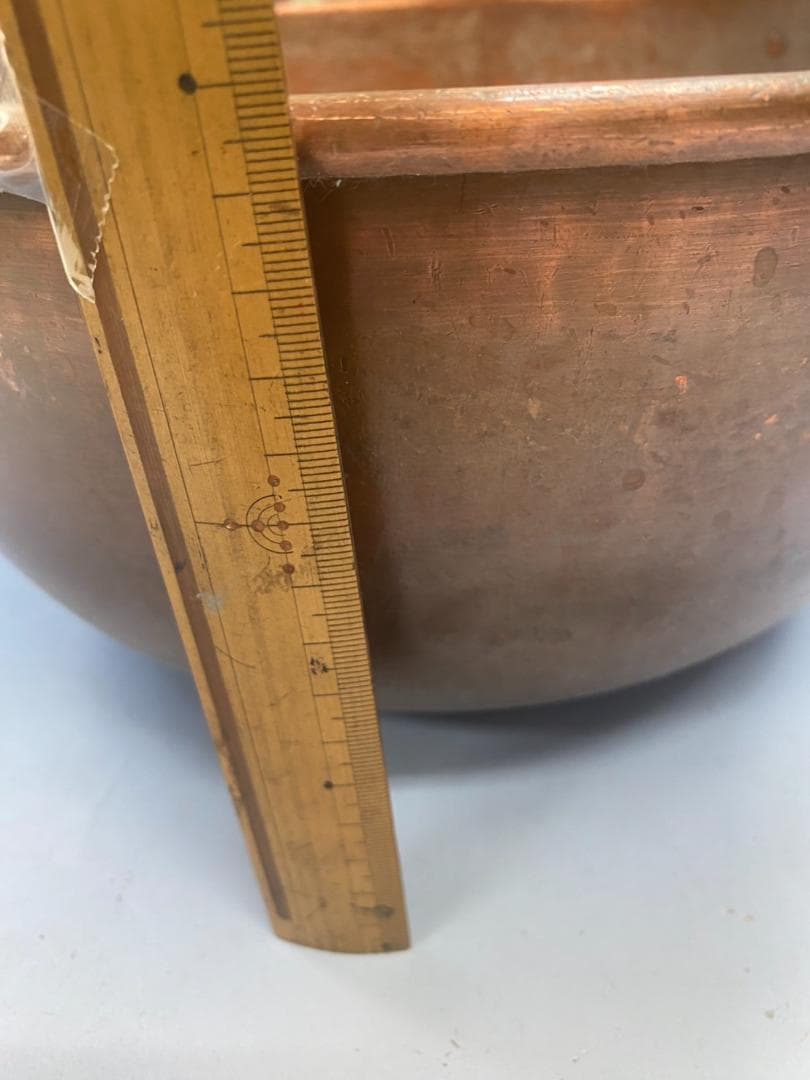★値下げ★銅鍋　製菓プロ用　両手付き 内径約30cm