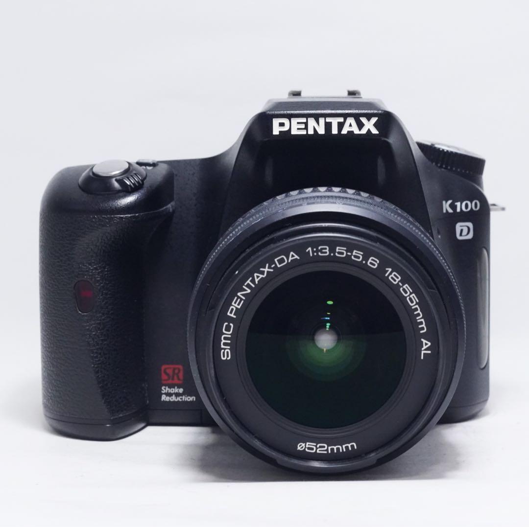 動作確認済 極美品 PENTAX K100D 18-55mm レンズセット