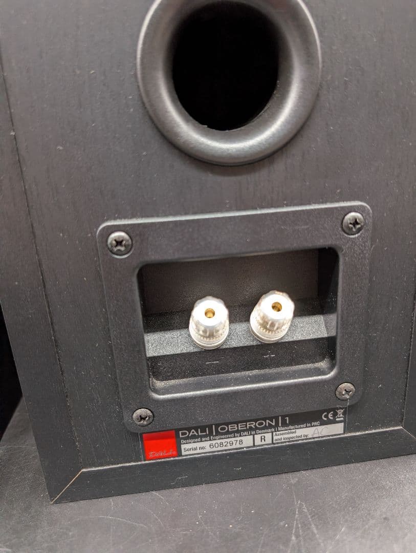 【美品・動作良好】DALI OBERON1 ダリ オベロン ペア　ブラック