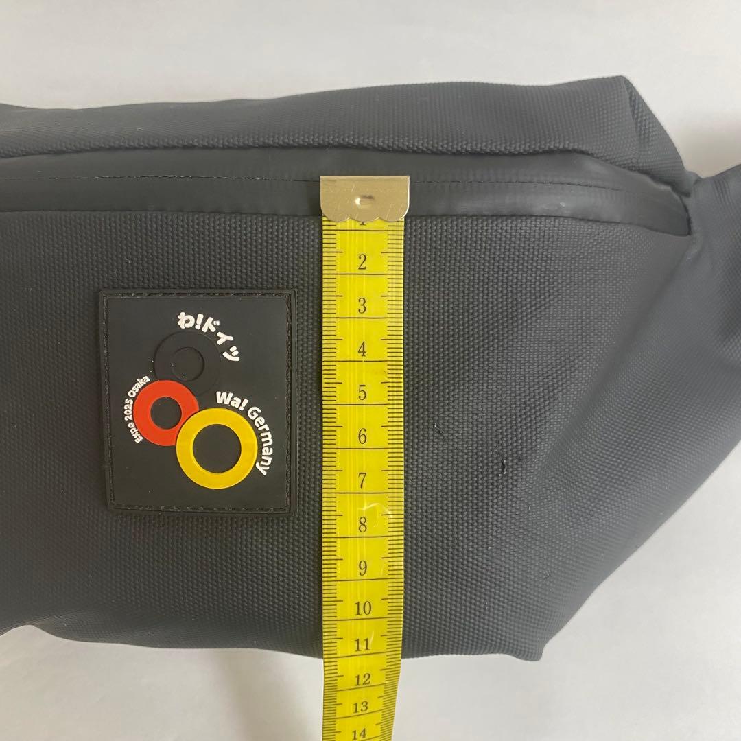 大阪関西万博 ドイツ館 ボディバッグ ウエストバッグ　黒色