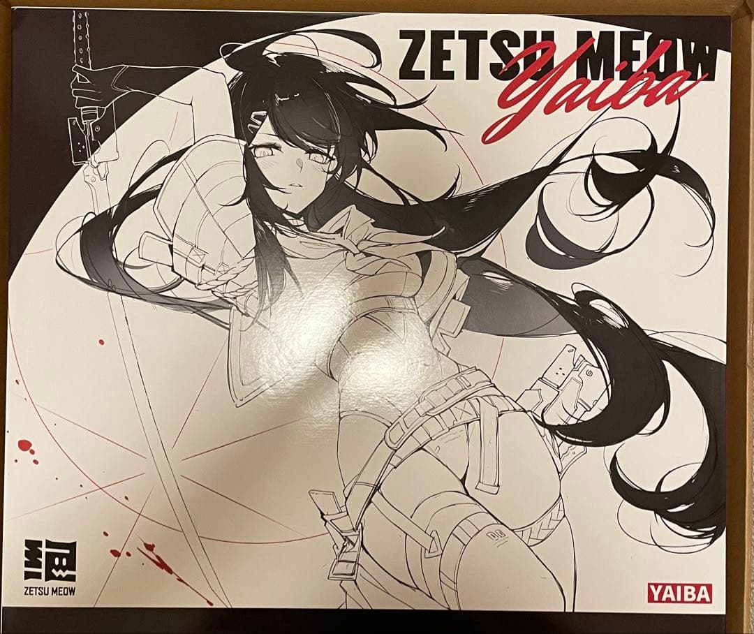 ZETSUMEOW 刃-YAIBA-【ガラス製マウスパッド】