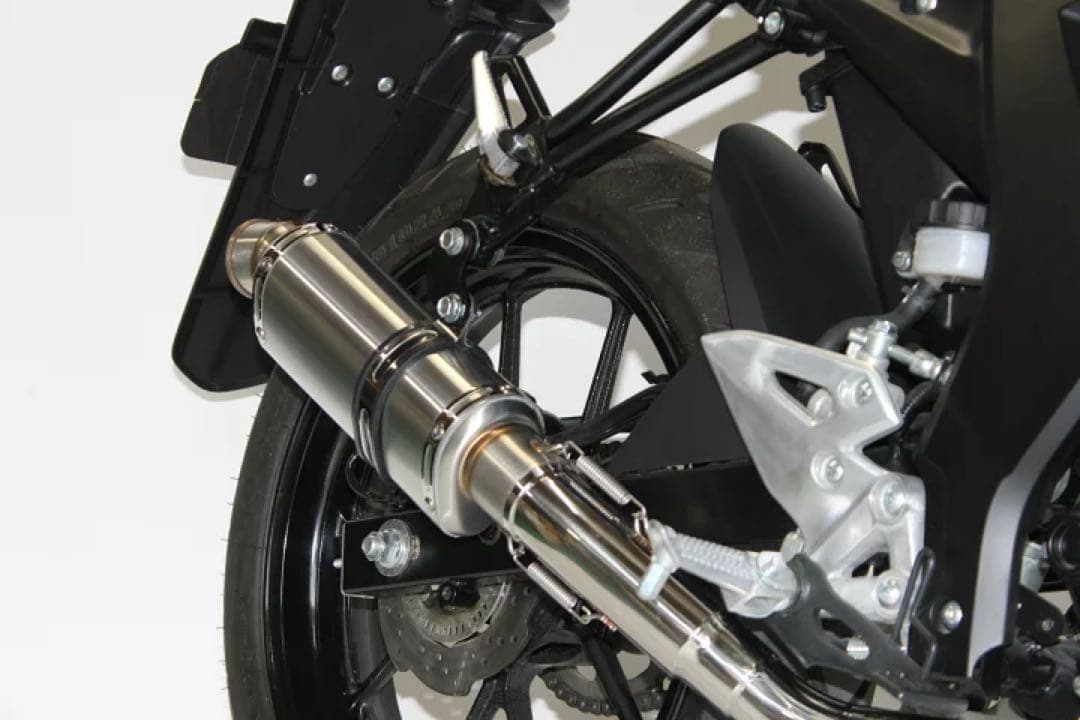 HMS GSX-R125 バイクマフラー デルタ バイクマフラー