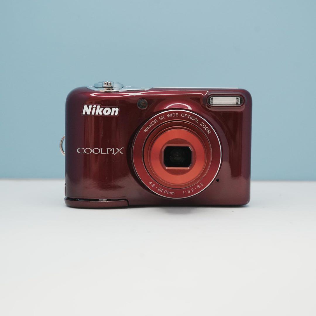 Nikon COOLPIX L32 デジカメ スマホ転送OK a5126