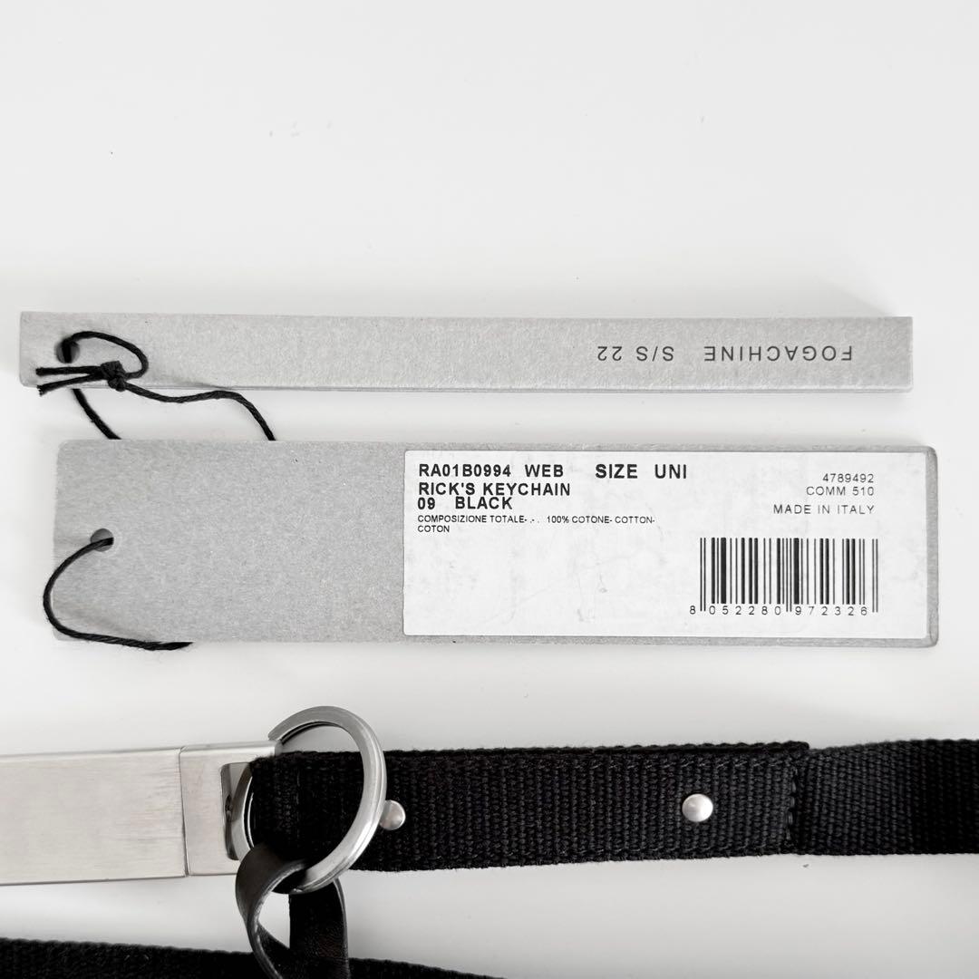 新品　Rick Owens　RICK‘S ロブスタークラスキーチェーン　コットン