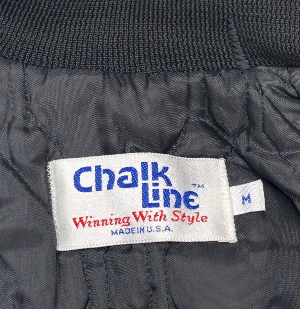 80's USA製 Chalk Line RAIDERS スタジャン